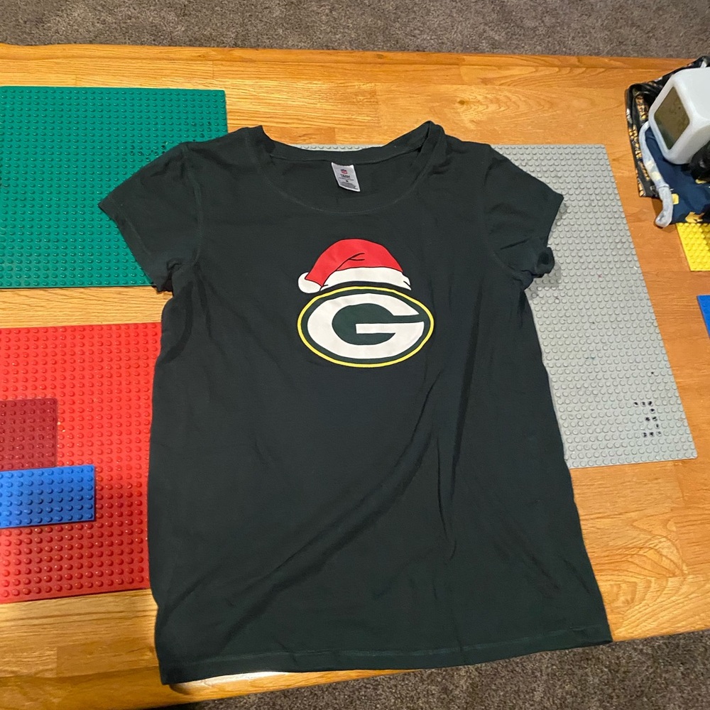 Womens Packer Christmas top